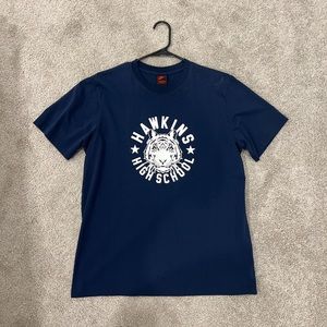 Nike Stranger Things Navy Blue T-Shirt